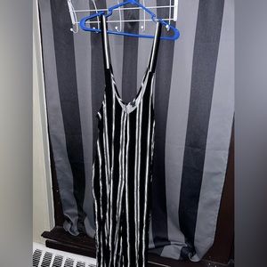 Wild Fable Black&White Pant Jumpsuit